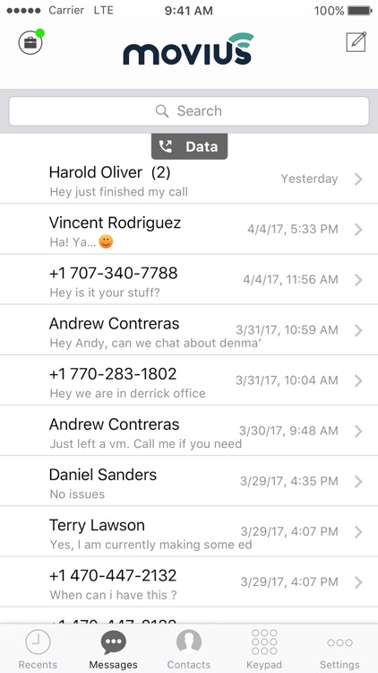 Movius for BlackBerry
