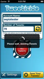 How to cancel & delete tweeticide - delete all tweets 4