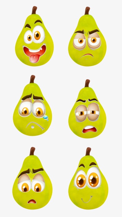 Pear face smileys screenshot 2