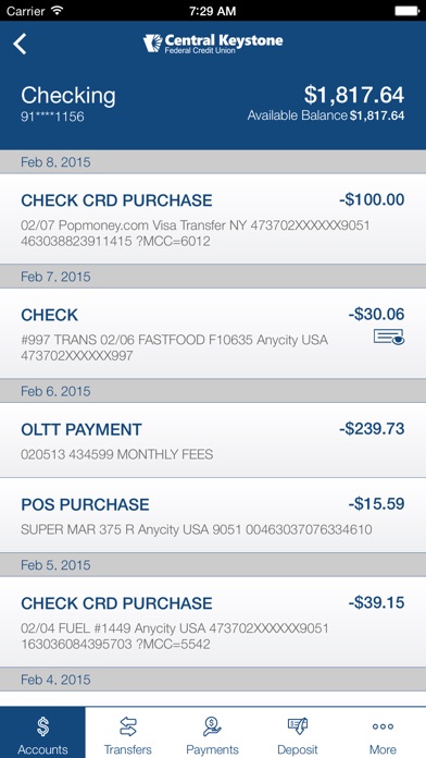 Central Keystone Mobile Money screenshot 4