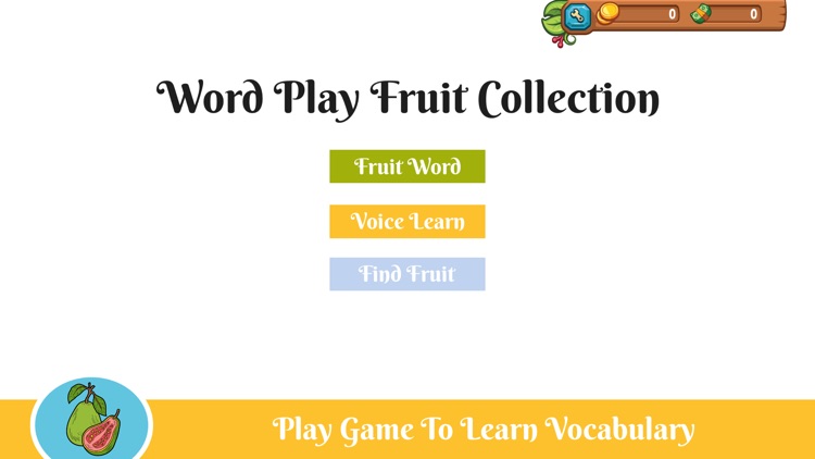 Word Play Fruit Collection screenshot-4