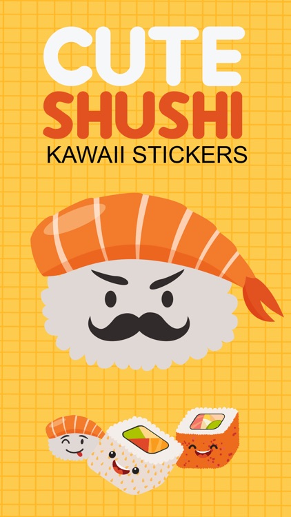 Sushi Kawaii Stickers