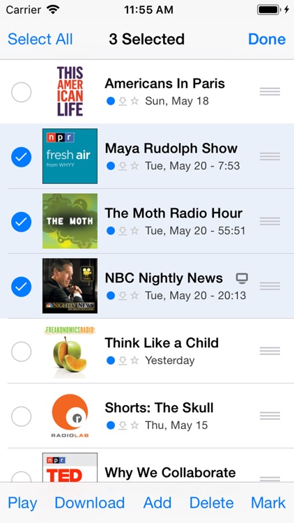 PodCruncher Podcast App