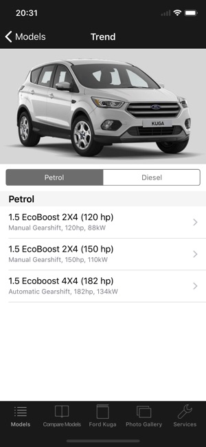 CarSpecs Ford Kuga II FLT 2016(圖2)-速報App