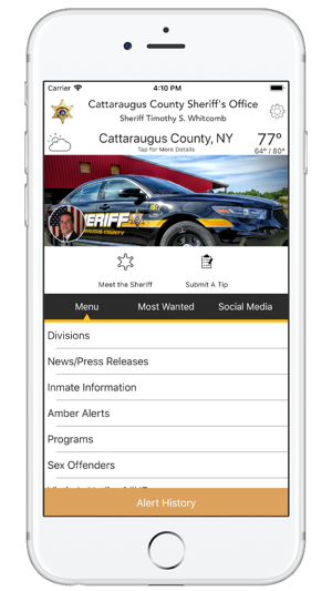 Cattaraugus County NY Sheriff