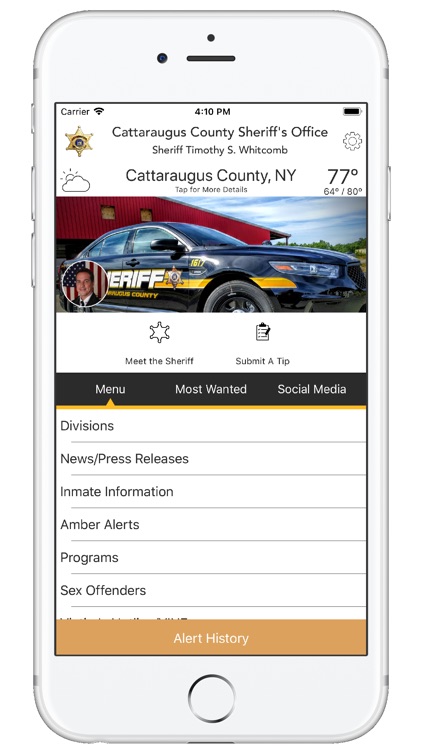 Cattaraugus County NY Sheriff