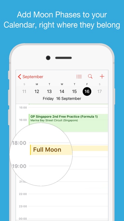 Moon Phases Calendar 2018/2019