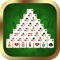 The classical pyramid solitaire game