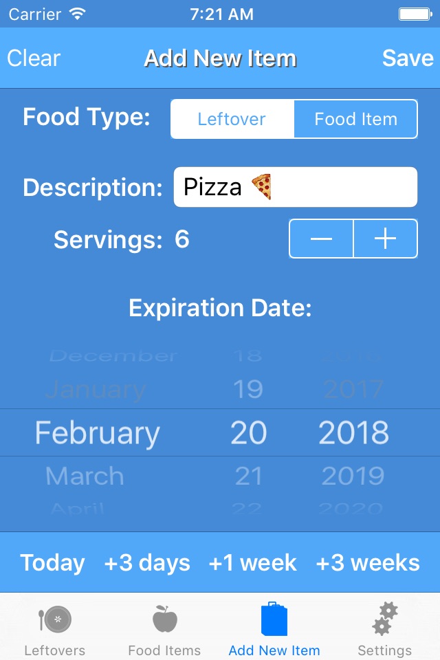 Fridge Tracker screenshot 3