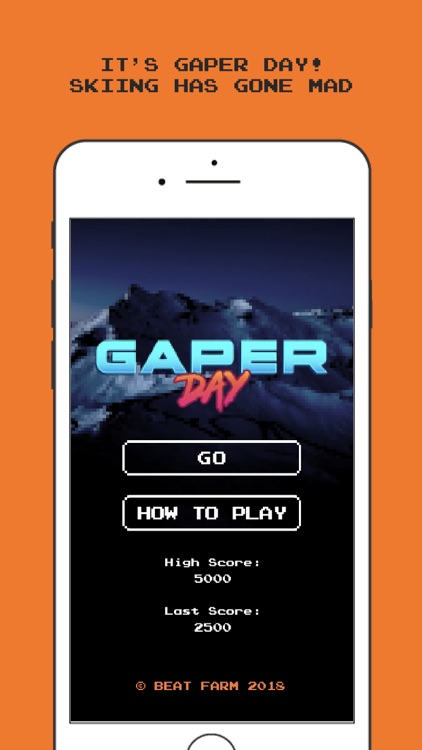 Gaper Day - Ski Crash Arcade