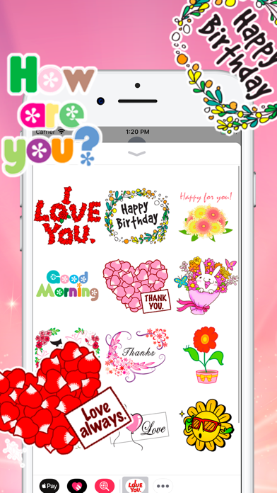 Flower Stickers Kit screenshot 2