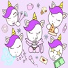 Penny Unicorn Stickers