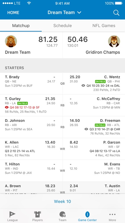 NFL Fantasy Football screenshot-0