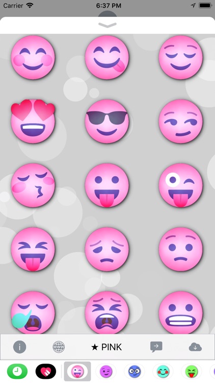PINK Emoji • Stickers