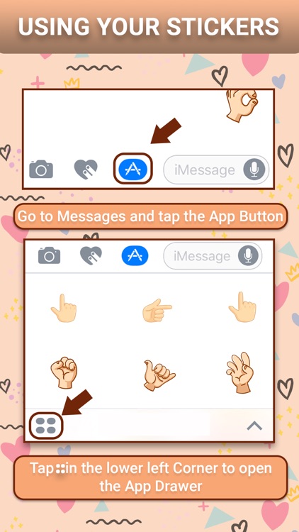 Hand : Stickers