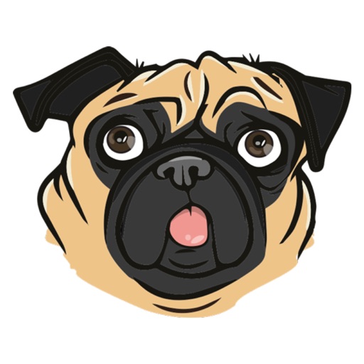 Pugoji Pug Stickers