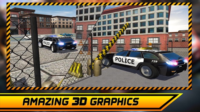 Real Police Car Parking Simulator 3D Game(圖2)-速報App