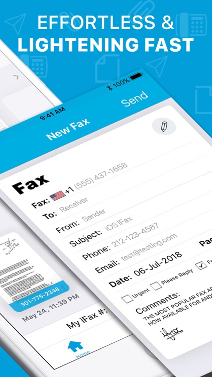 iFax: Fax from iPhone, e fax