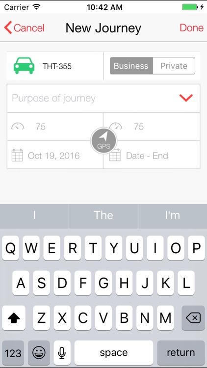 Speedy Log - Mileage Log & Road Trip Tracker