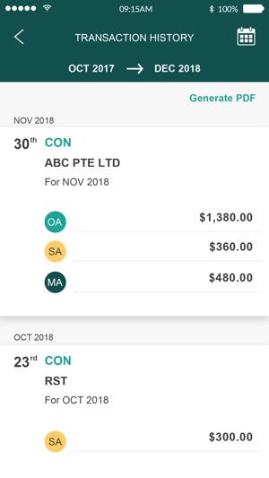 Mycpf On The Iphone Screenshots