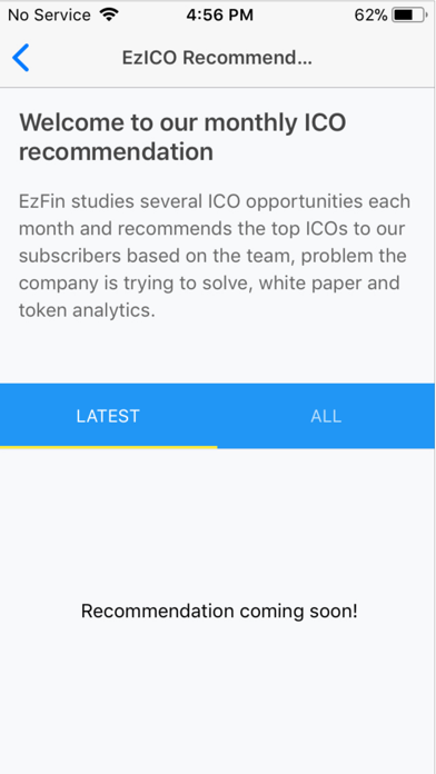 EzFin screenshot 2