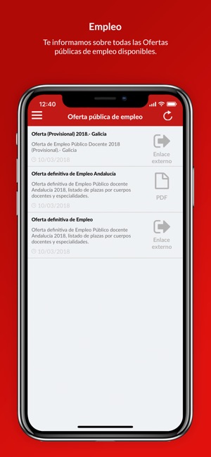 Oposiciones Enseñanza CC.OO.-A(圖5)-速報App