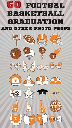 Tennessee Volunteers PLUS Selfie Stickers(圖3)-速報App