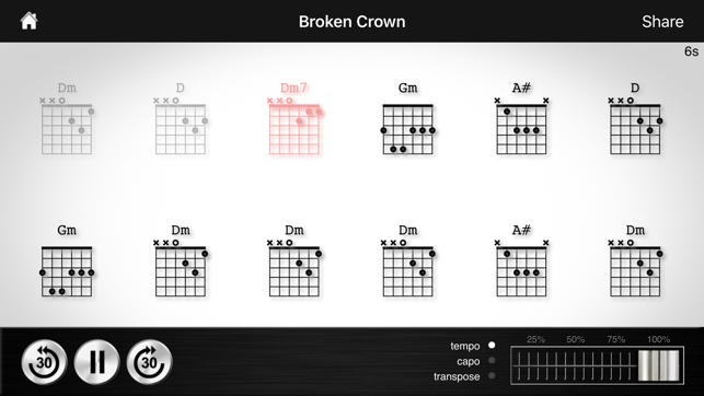 Chord Detector - Guitar, Ukulele, Banjo