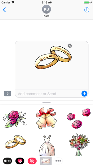 Wedding Stickers by Rike's Art(圖1)-速報App