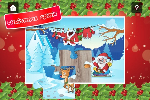 Santa Christmas Jigsaw Puzzle for kids & toddlers screenshot 3