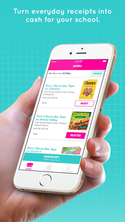 Box Tops® Bonus App – School Fundraising