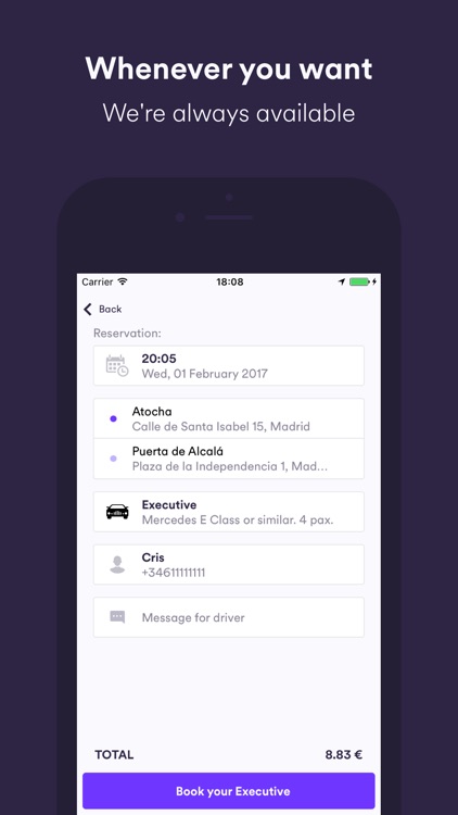 Cabify - Enjoy the ride screenshot-3