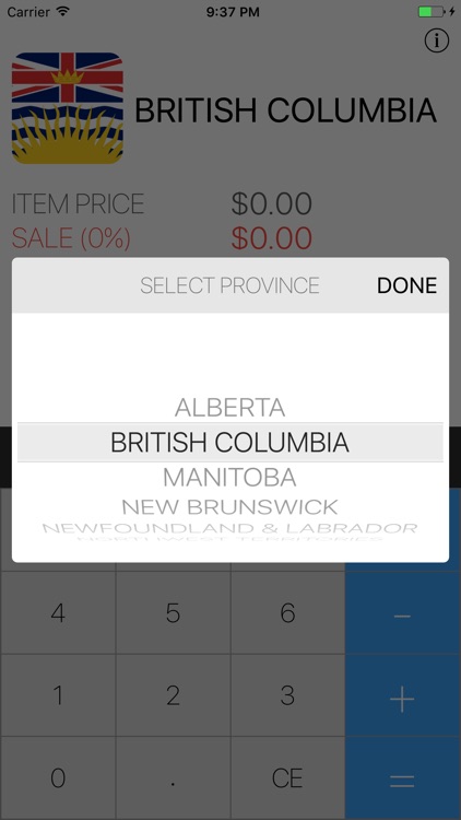 Sales Tax Calculator - Canada