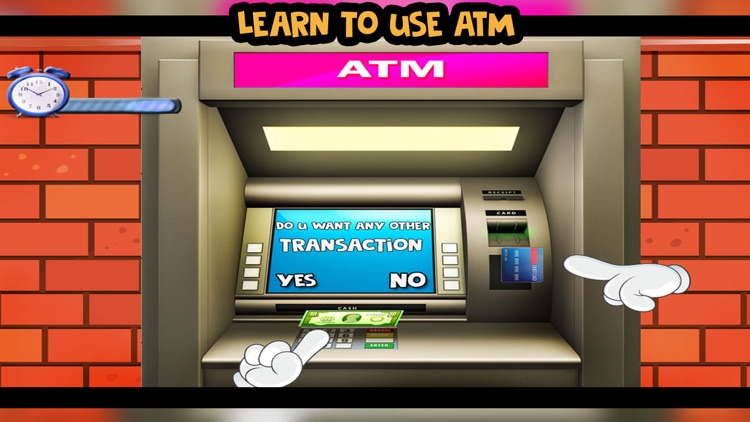 Bank ATM Cash Shopping Sim