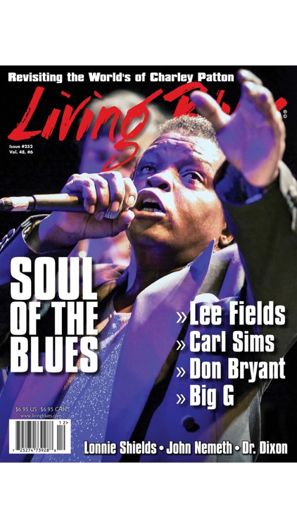 LIVING BLUES MAGAZINE screenshot-4