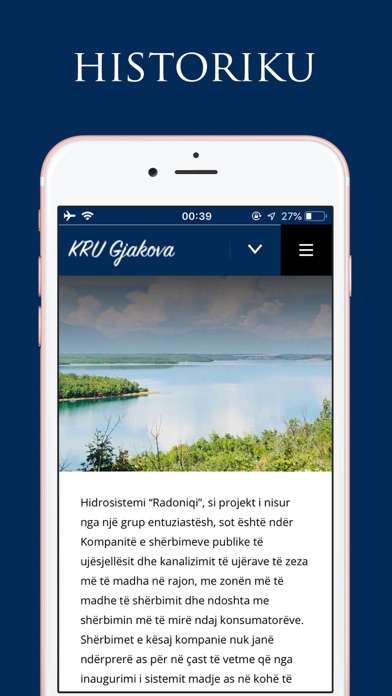 KRU Gjakova screenshot 2