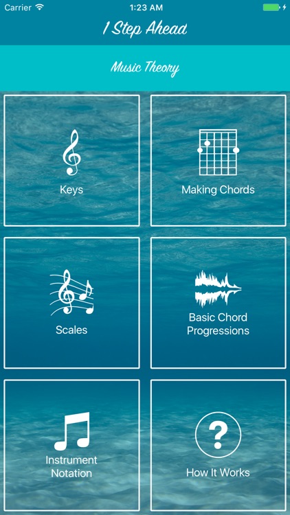 1 Step Ahead: Music Theory