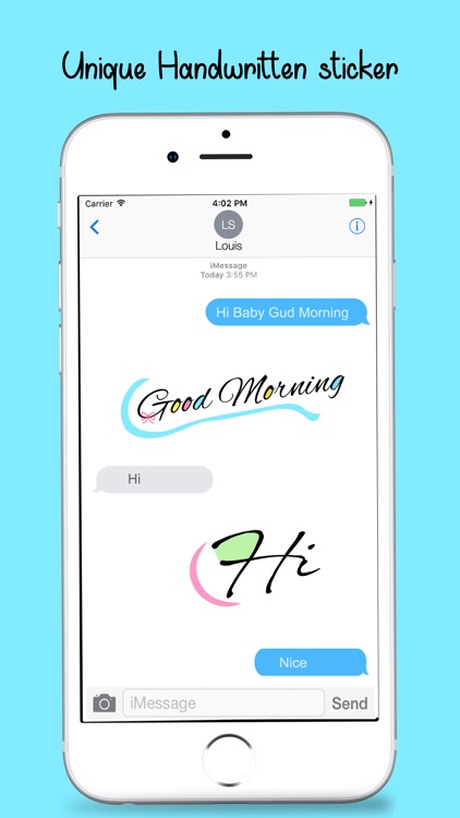 Handwritten Message Stickers Pack