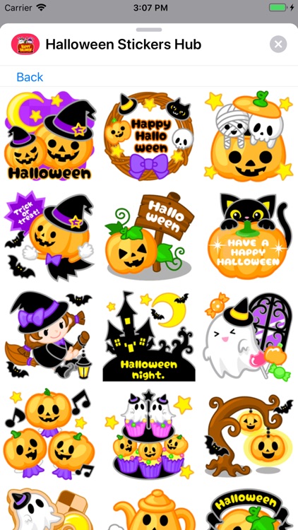 Halloween Stickers Hub screenshot-5