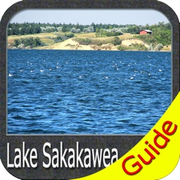 Lake Sakakawea fishing Charts