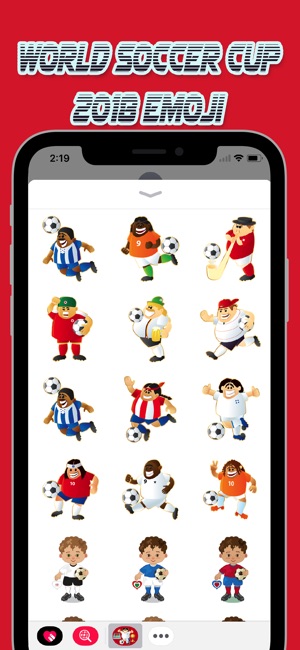 World Soccer Cup 2018 Emoji(圖3)-速報App