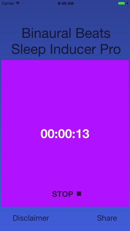 Binaural Sleep Inducer Pro screenshot-4