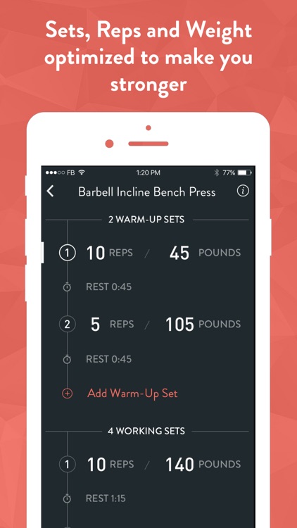 Fitbod Weight Lifting Workout