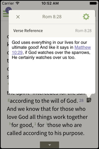 Message Bible by Olive Tree screenshot 2