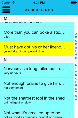 Aussie Lingo Australian Slang screenshot 2