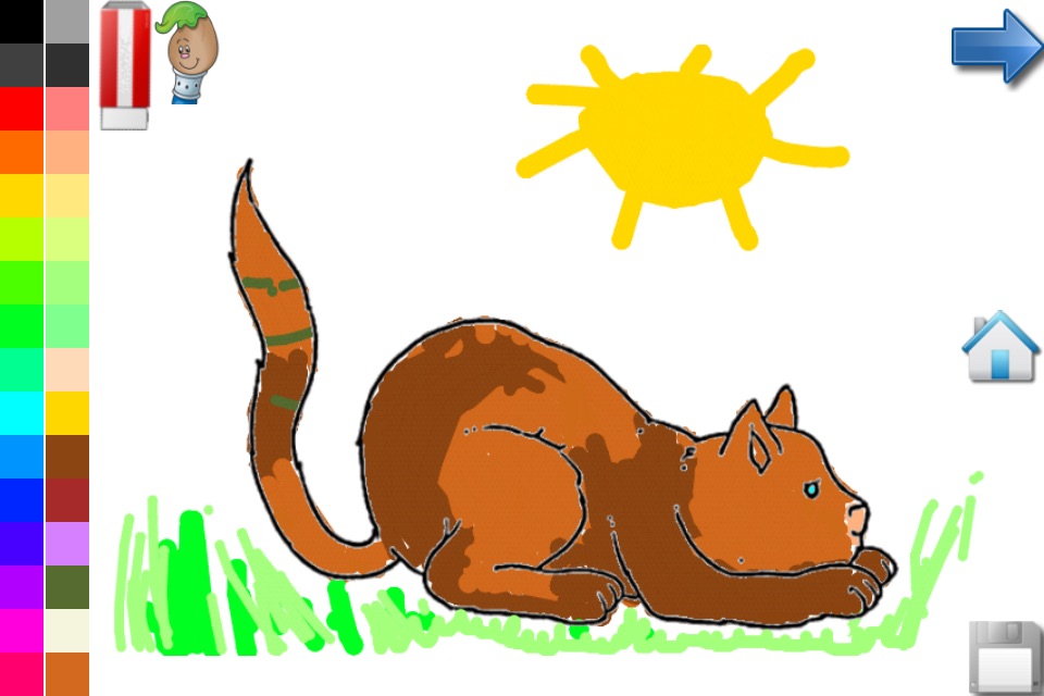 Coloring Book : Cats & Kittens screenshot 3