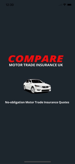 Compare Motor Trade Insurance