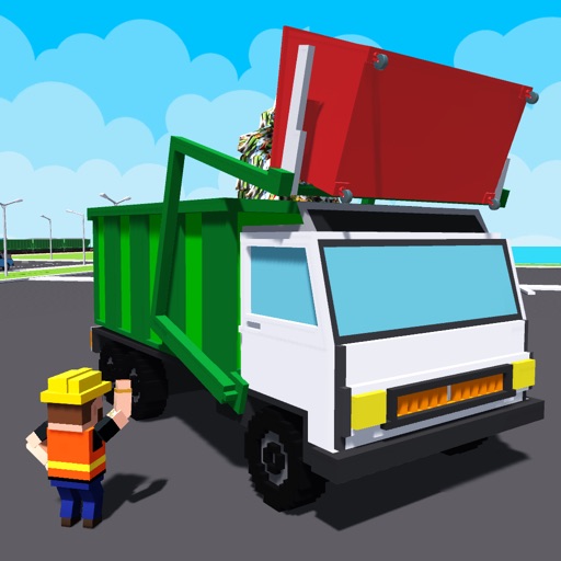 City Garbage Truck Recycle sim icon