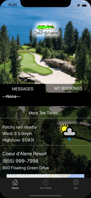 Coeur d'Alene Resort Tee Times(圖1)-速報App
