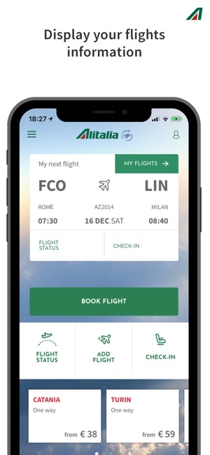 APPLICAZIONE ALITALIA SCARICARE